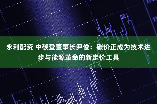 永利配资 中碳登董事长尹俊：碳价正成为技术进步与能源革命的新定价工具